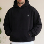 Black Oversized Hoodie