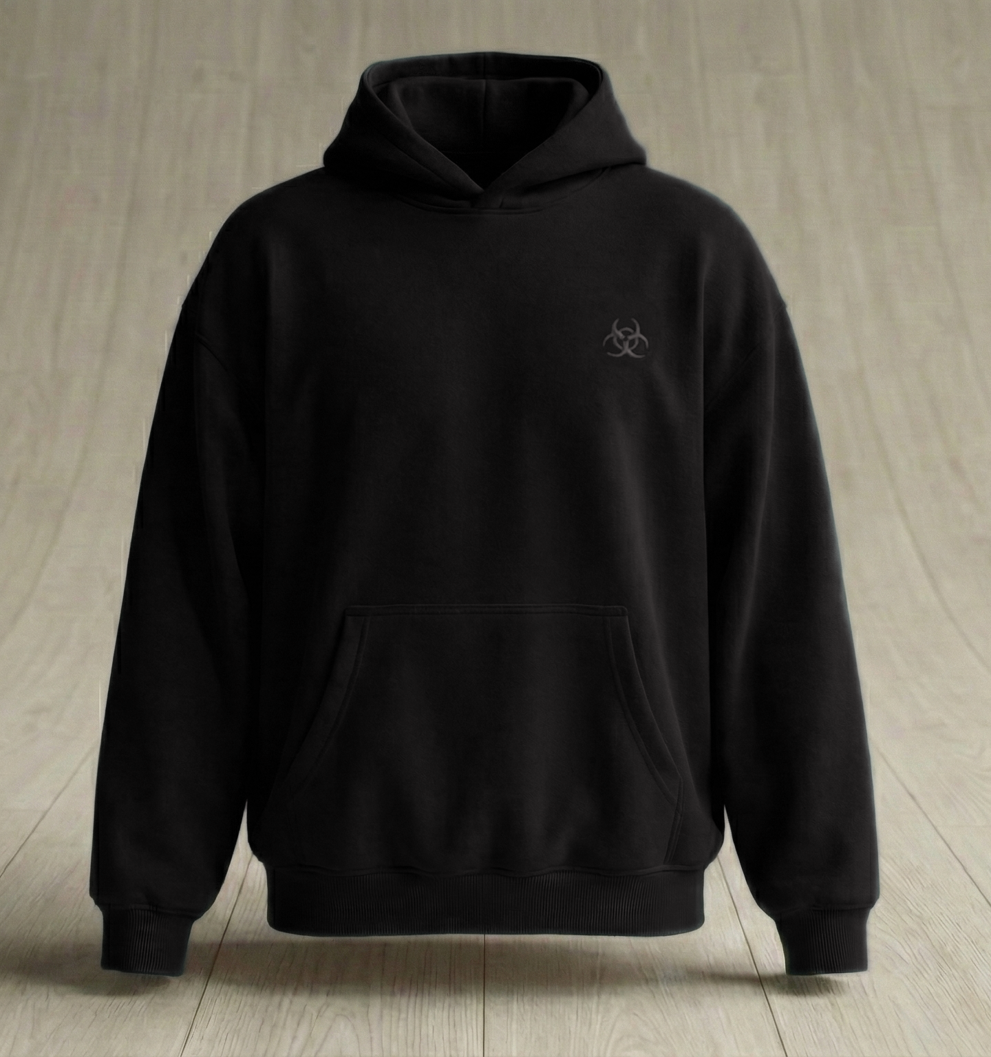 Black Oversized Hoodie