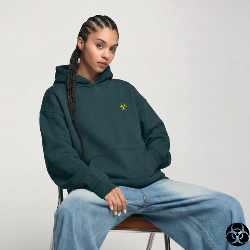 Dark Green Oversized Hoodie