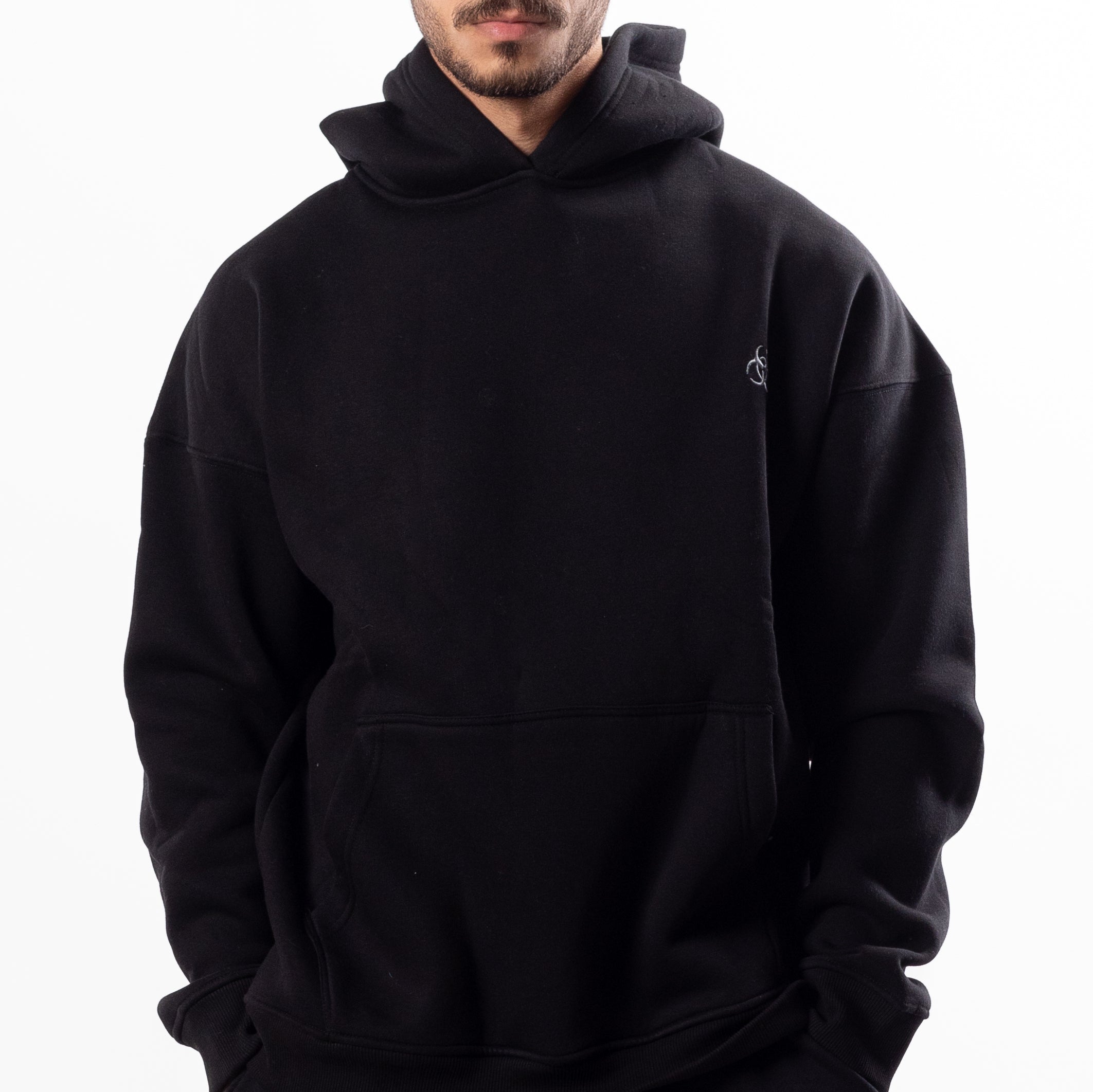 Black Oversized Hoodie