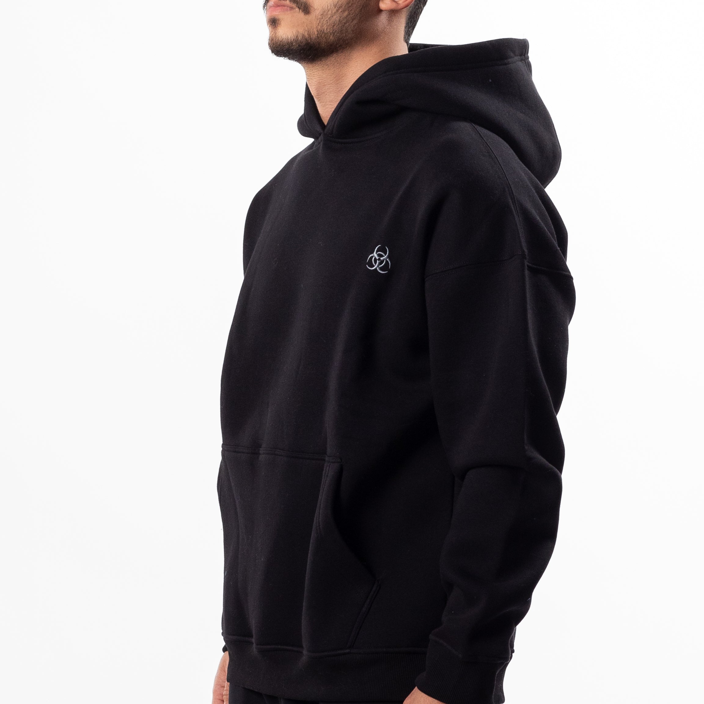 Black Oversized Hoodie