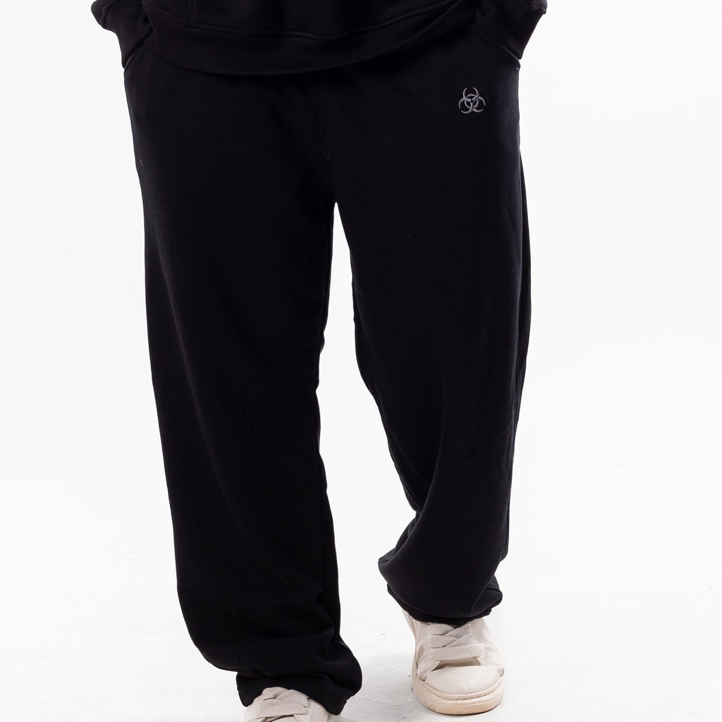 Black Wide Leg Sweatpants