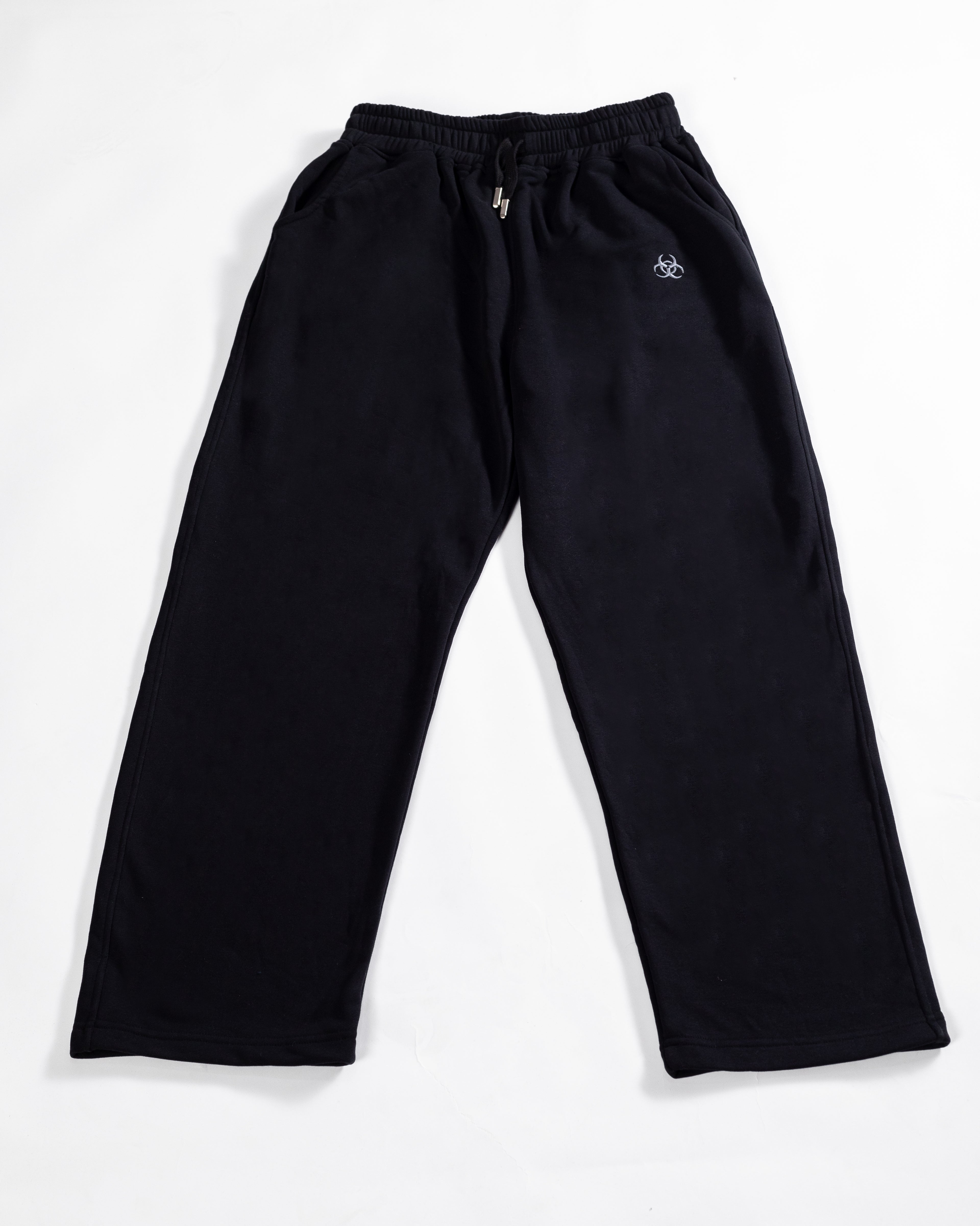 Black Wide Leg Sweatpants