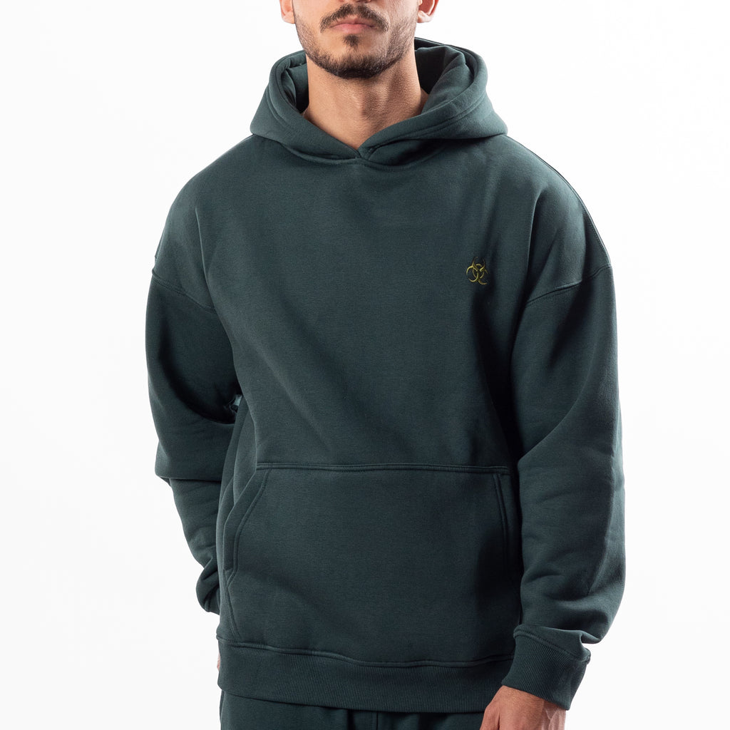 Dark Green Oversized Hoodie