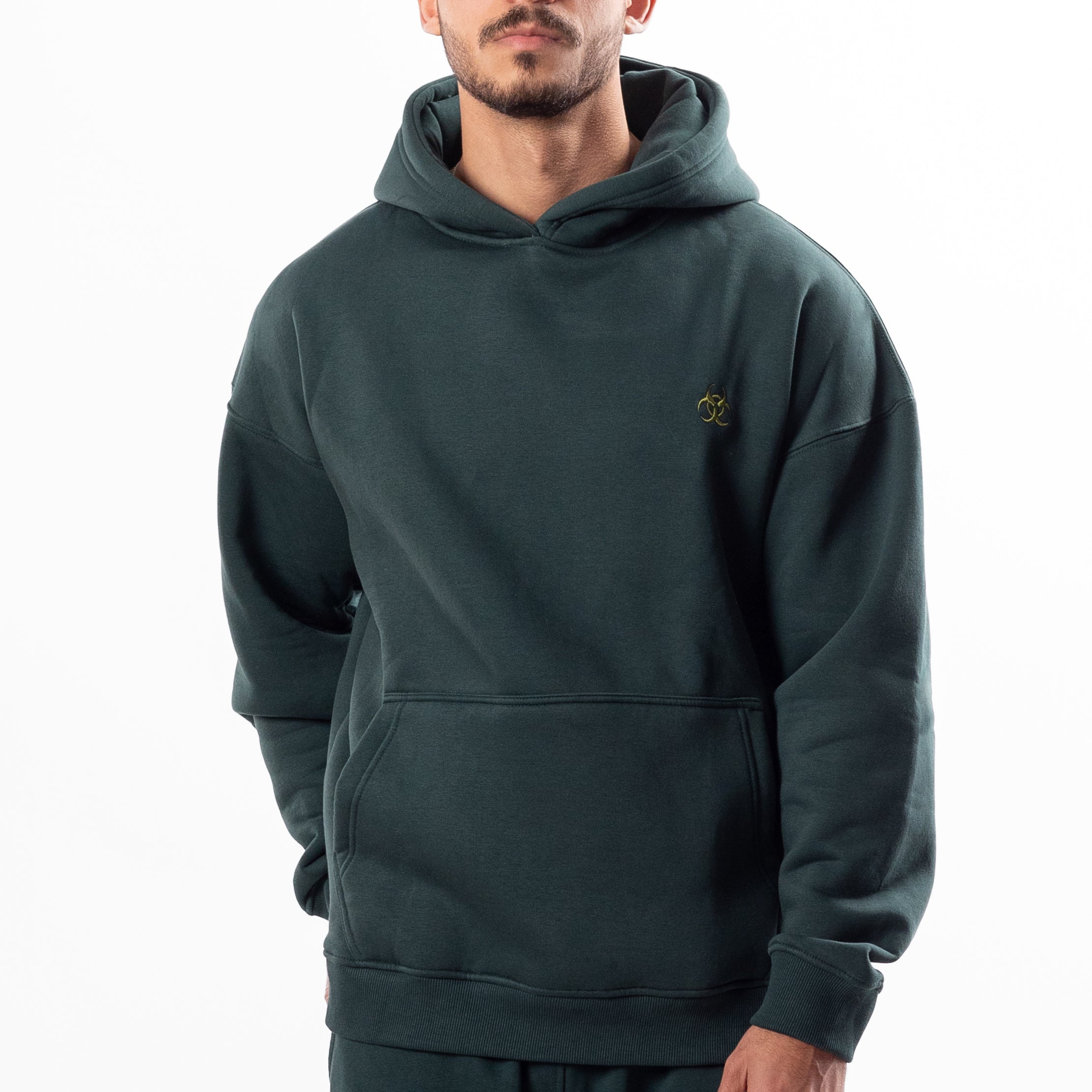Dark Green Oversized Hoodie