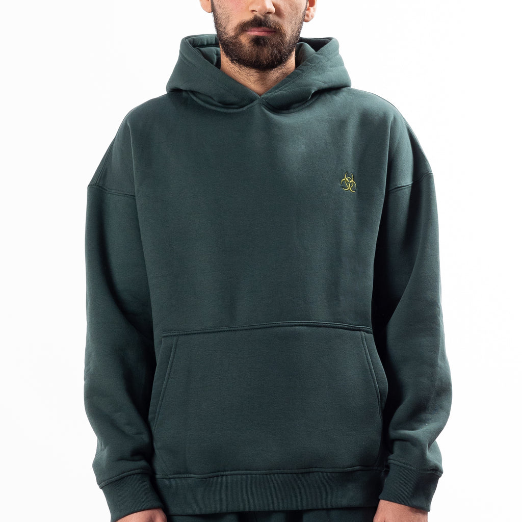 Dark Green Oversized Hoodie