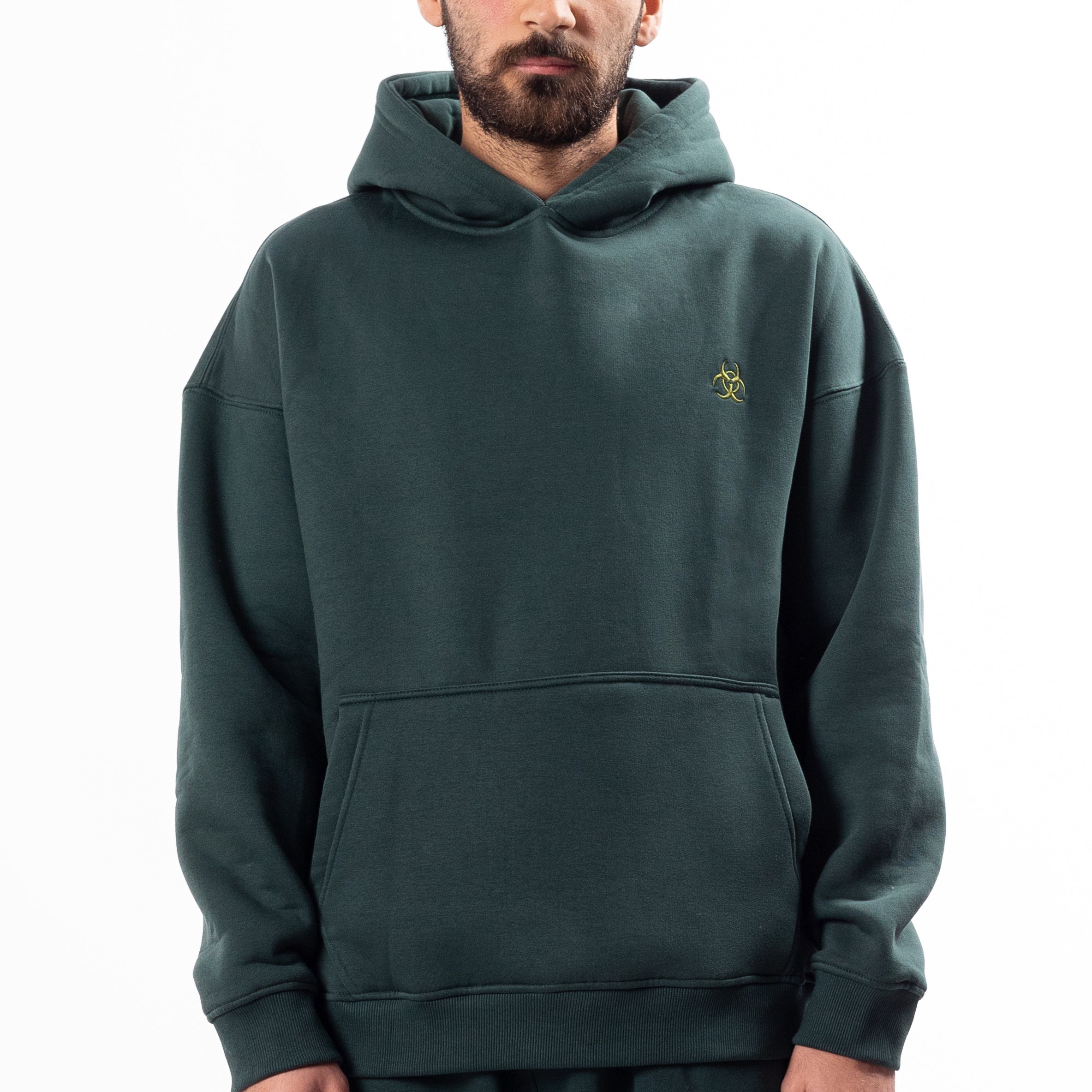 Dark Green Oversized Hoodie