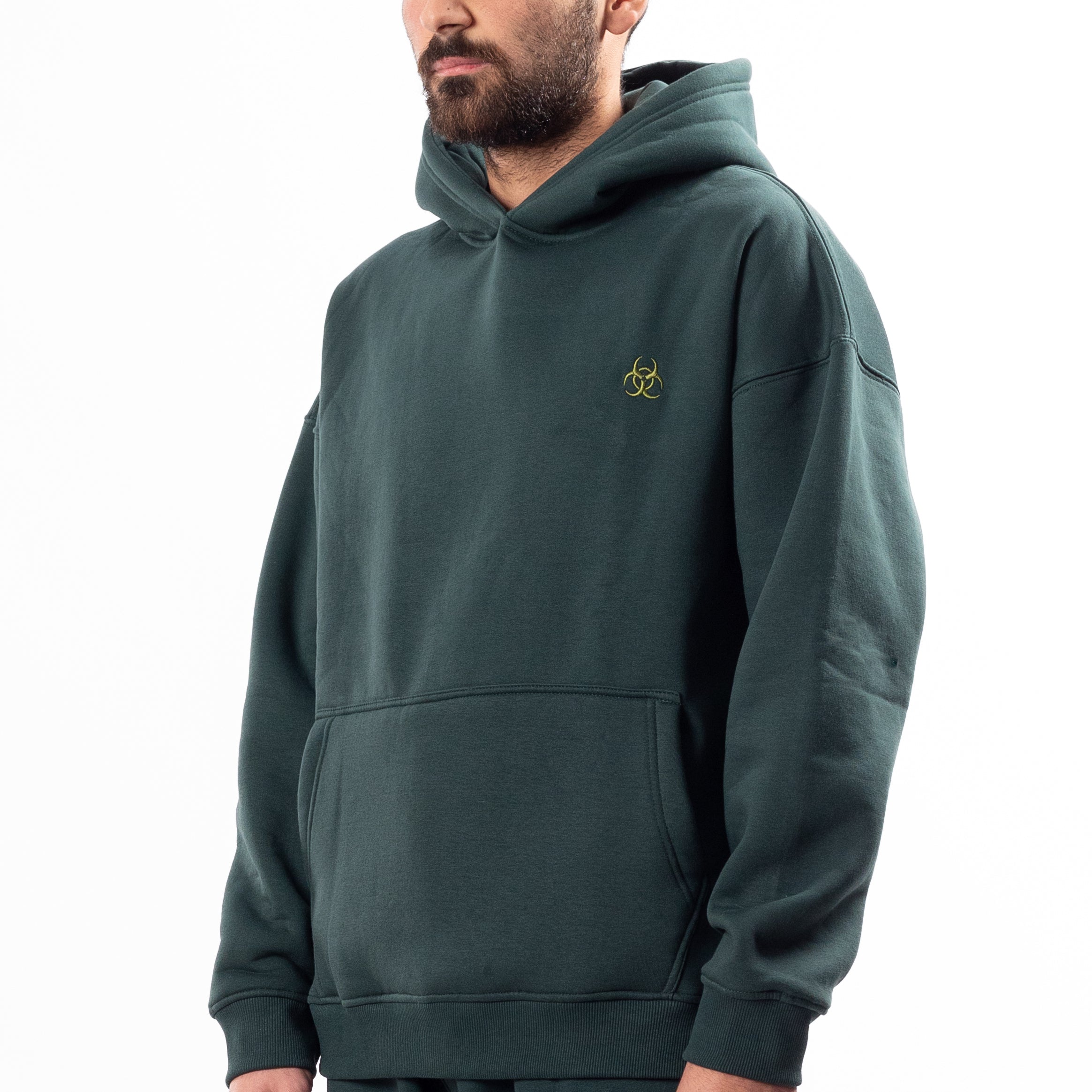 Dark Green Oversized Hoodie
