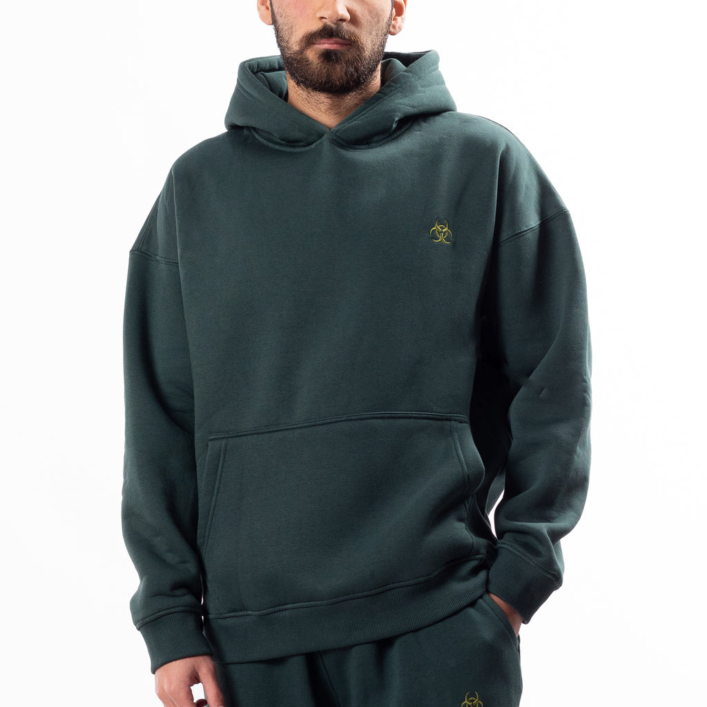 Dark Green Oversized Hoodie