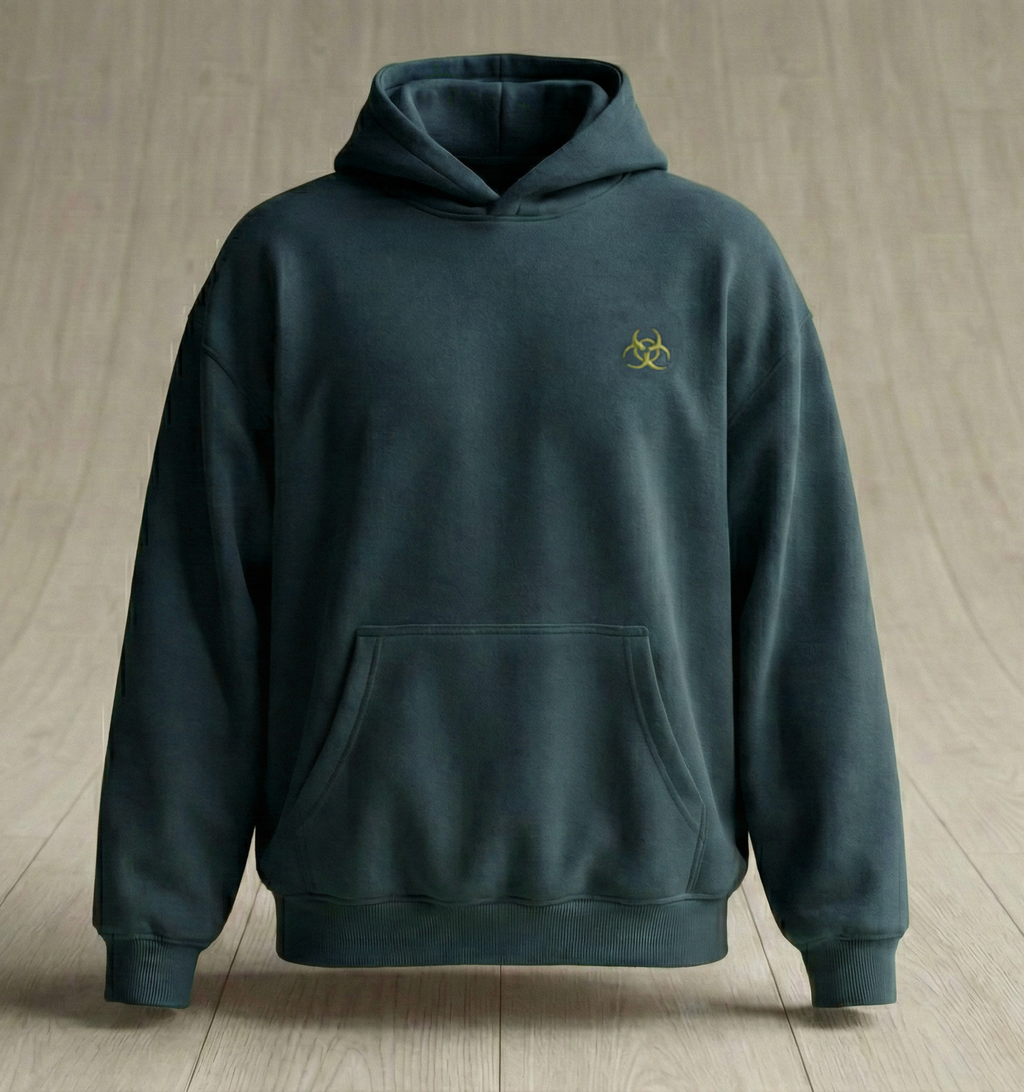 Dark Green Oversized Hoodie