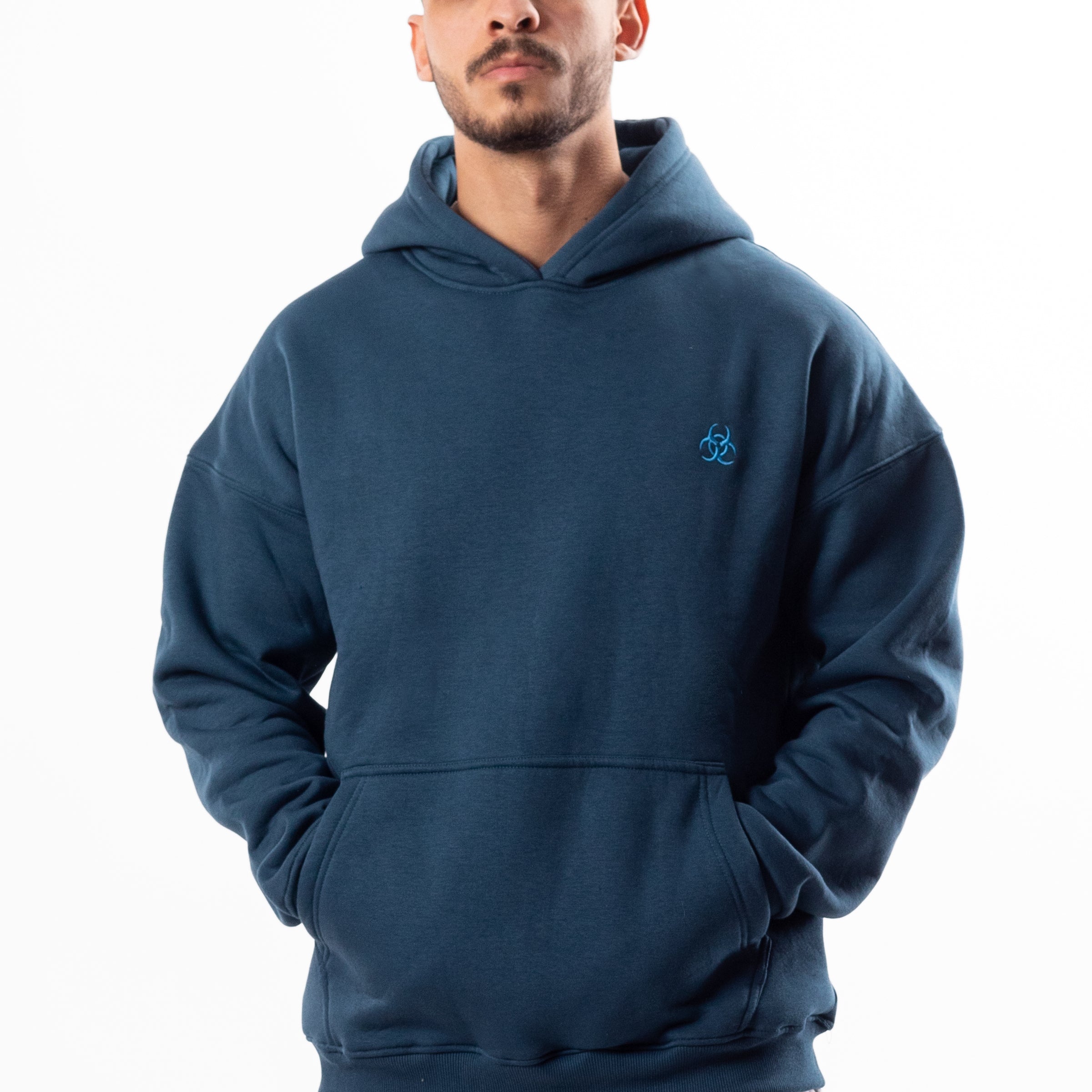 Teal Oversized Hoodie