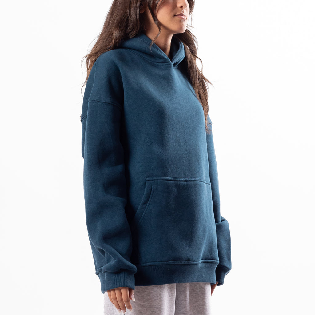 Teal Oversized Hoodie
